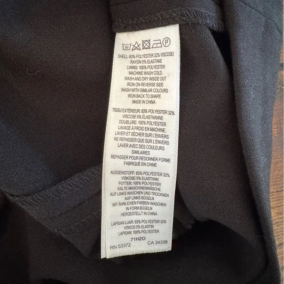 French Connection Black Spaghetti-Strap Whisper Mini Dress. Size 4. EUC. - Picture 4 of 4